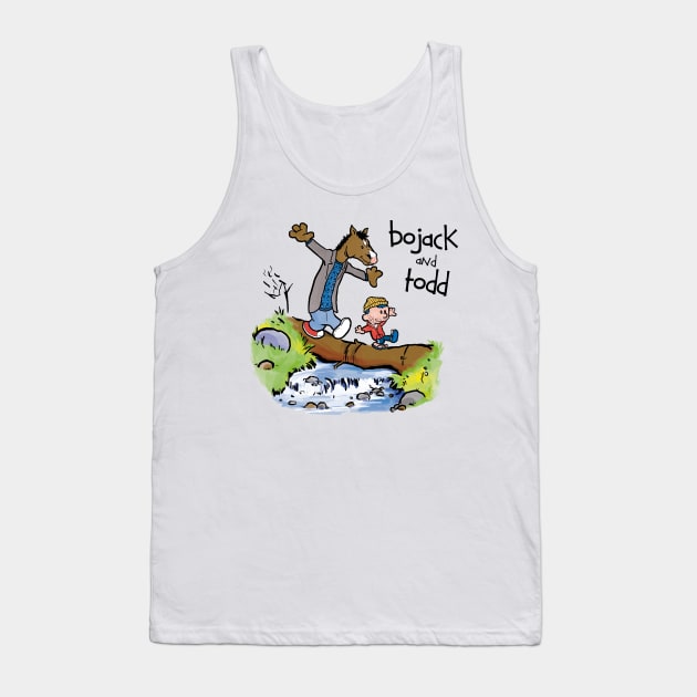 Bojack and Todd Tank Top by jasesa